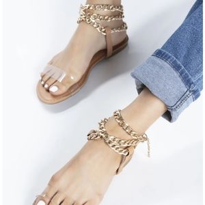 "Breaking the Link" Sandals